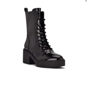 Women's Denie Lace Up Combat Booties